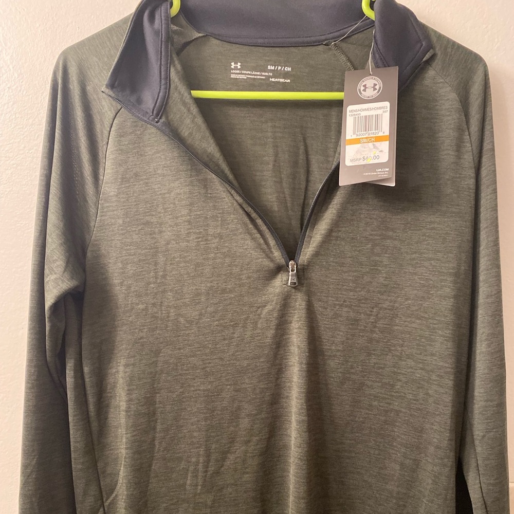 Men’s Under Armour Dark Green Size Small Sweater